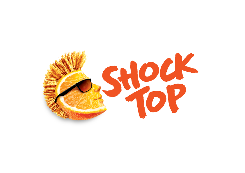 Shock Top New Logo with Wedgehead Side by Side